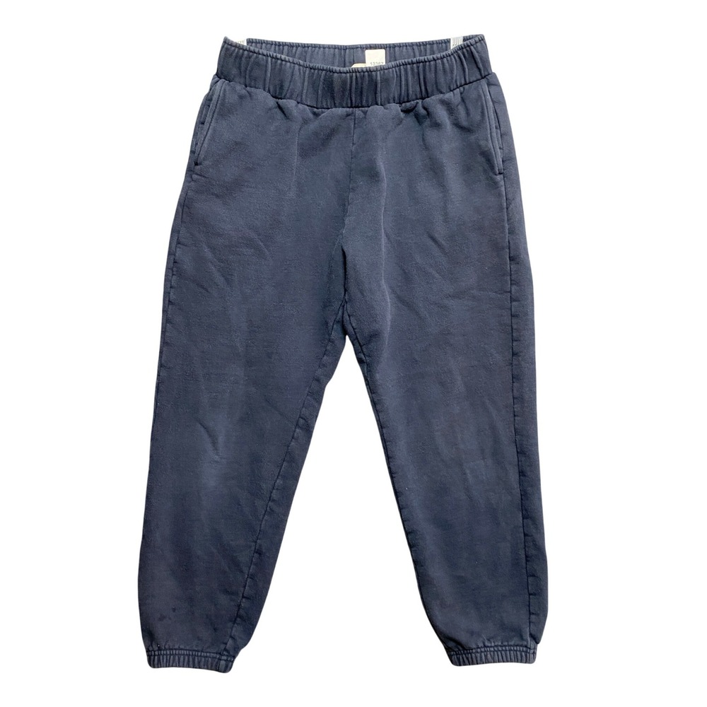 Pact Joggers Kids M Navy Blue Organic Cotton Elastic Waist Sweatpants